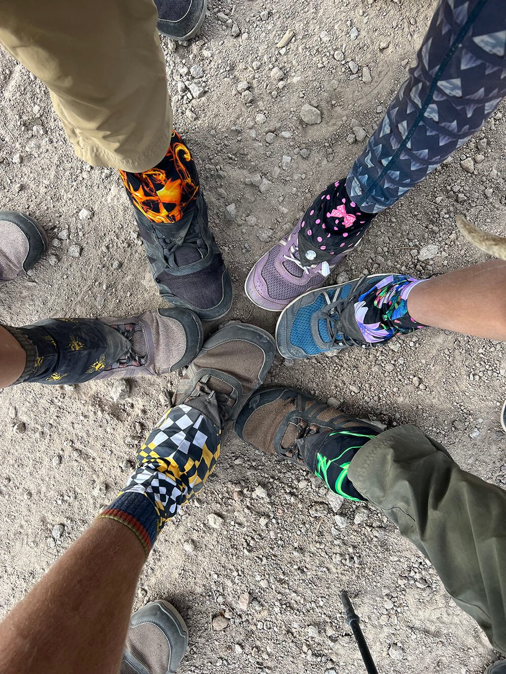 Family of 7 Wearing Xero Shoes